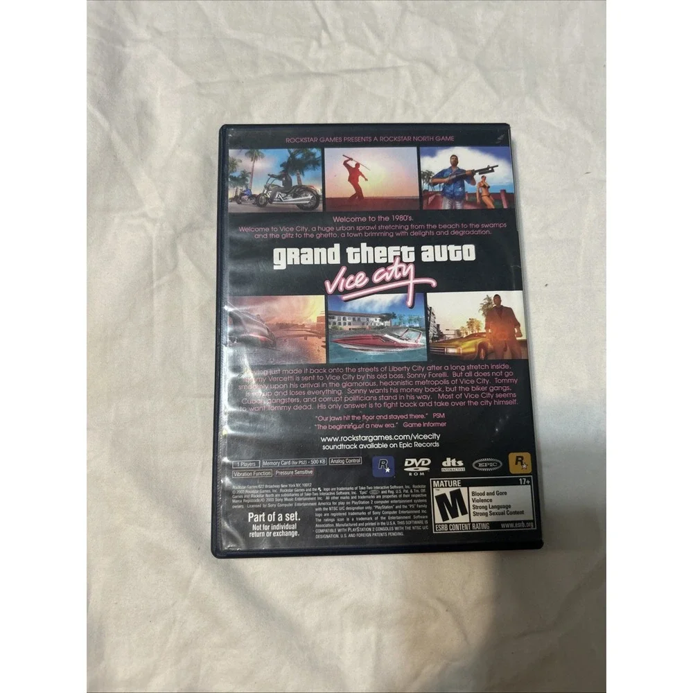 Grand Theft‎ Auto: Vice City (Sony PlayStation 2, 2002)